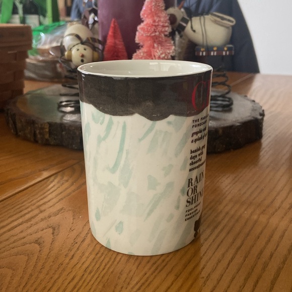 Beautiful Kate Spade Mug Cup by Lenox Make Headlines Rain or Shine - Picture 4 of 7